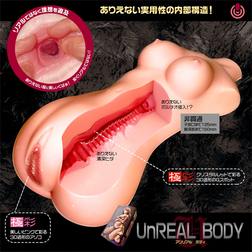 アンリアルボディ UnREAL BODY　内部構造説明画像